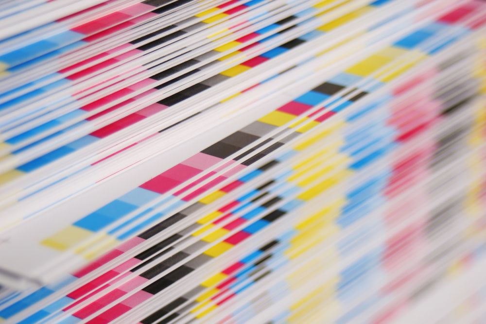 The machinery in a paper mill plant.